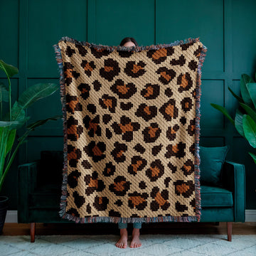Leopard Blanket C2C Crochet Pattern