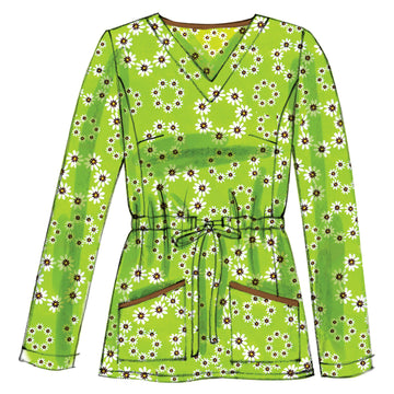 McCall's Misses'/Women's Scrubs Tops and Pants M6473 - Sewing Pattern