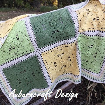 The Dragonfly Patch Blanket