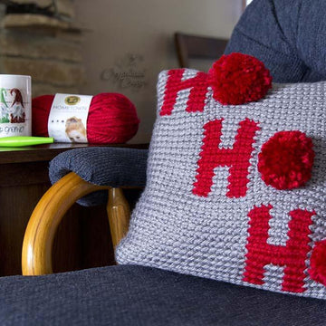 Ho Ho Ho Pillow Cover