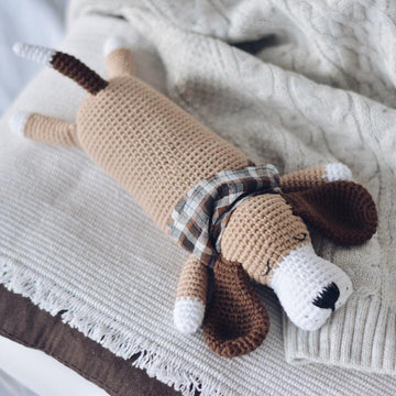 Sleepy Dog Amigurumi