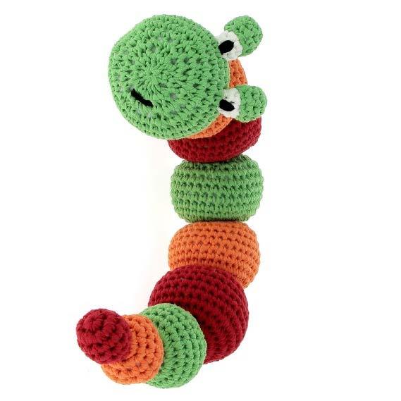 Caterpillar Toy in Hoooked RibbonXL - Downloadable PDF