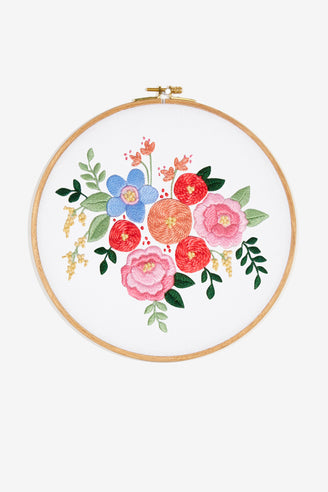 Table Flowers in DMC - PAT0901 - Downloadable PDF