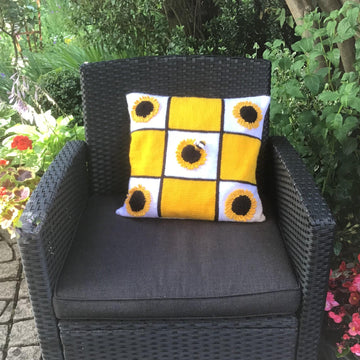 Sunny Sunflower Cushion
