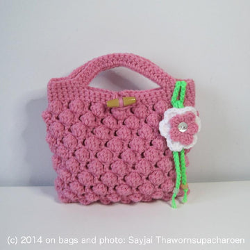 Bobble Bag Crochet Pattern in 2 Sizes
