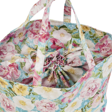 Hobbygift Rose Blossom Drawstring Craft Bag