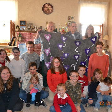 To Grandma, With Love Blanket
