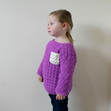 PDF70 Textured Pocket Sweater