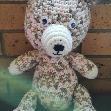Marshmallow the Teddy Bear Crochet Pattern