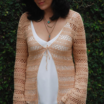 Boho Crochet Cardigan