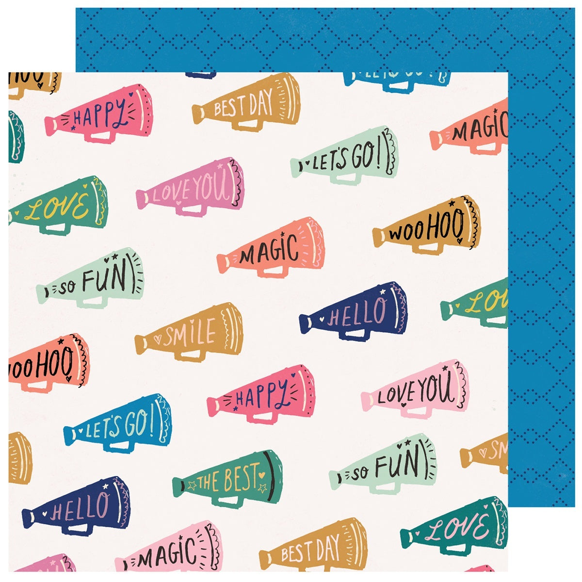 American Crafts Maggie Holmes Sweet Story Double-Sided Cardstock 12"X12" 25/Pkg - Glee