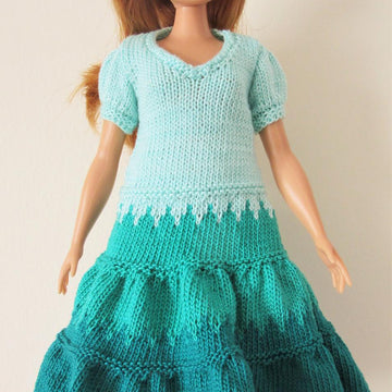 1:6th scale Dip Dye Dress