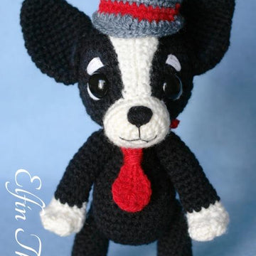 Chaco, the Chihuahua Puppy Amigurumi