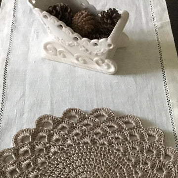 Camellia Round Placemat & Coaster Set N 148