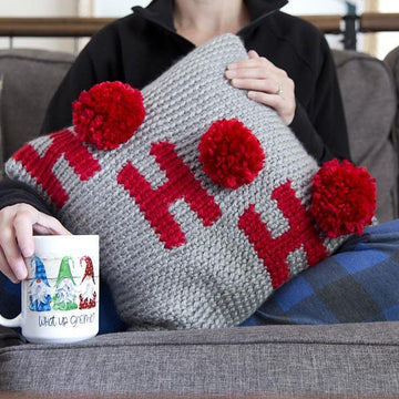 Ho Ho Ho Pillow Cover