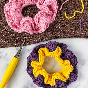 Ruffled Scrunchie