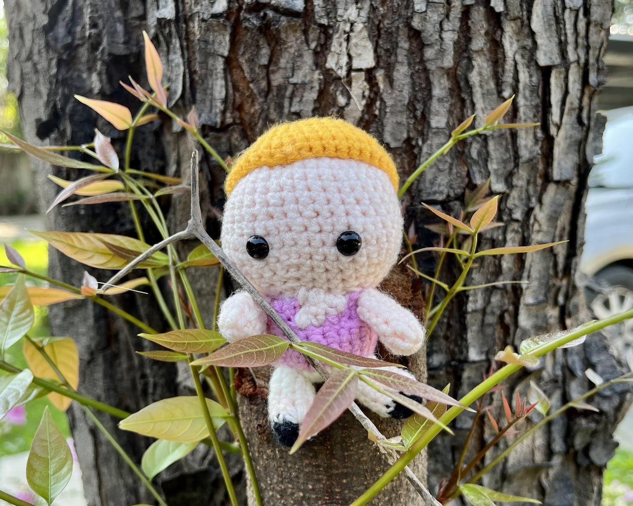 Rick and Morty - Summer the teenager crochet doll