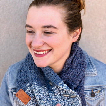 Skinny Jean Scarf and Cowl