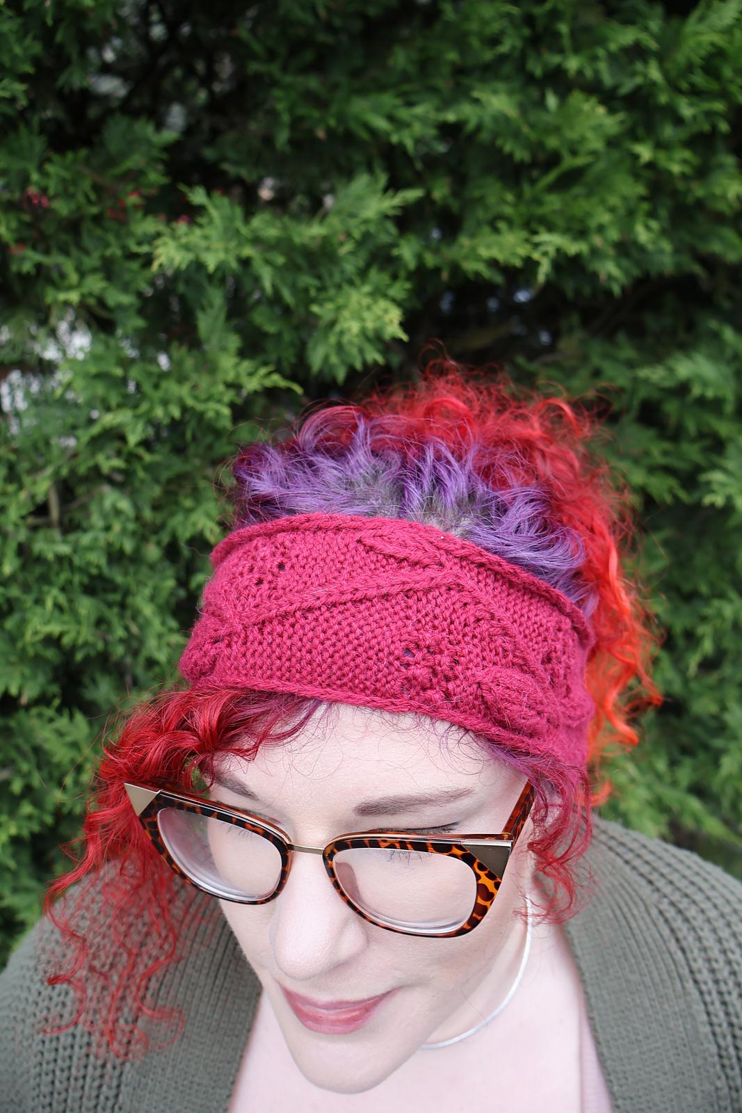 Raspberry Leaves Headband