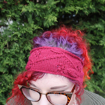 Raspberry Leaves Headband