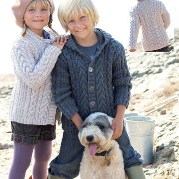 Jacket and Hoodie in Hayfield Bonus Aran - 2332 - Downloadable PDF