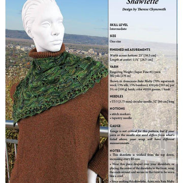 Green Leaf Shawlette