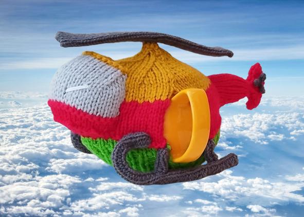 Helicopter Tea Cosy