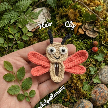 Dragonfly Hair Clip English-US