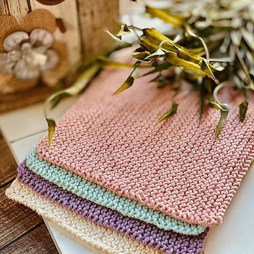 Simple Knitted Dishcloth