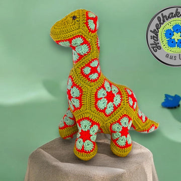 Dino - Baby with African Flowers