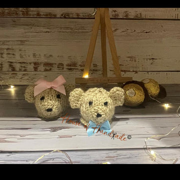 Teddy Bear Baby Shower Favour Ferrero Rocher Cover