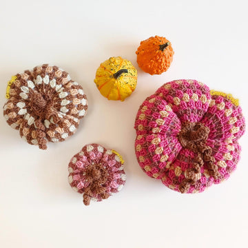 Granny Stitch Pumpkins - Stacked Fall Pumpkin Decor - Crochet Pattern