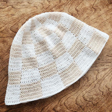 Checkered Bucket Hat