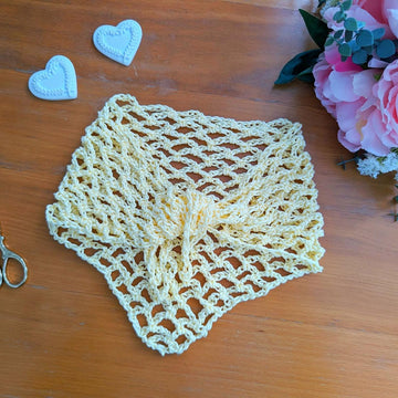 Crochet Whimsy Cottage Bandana Pattern