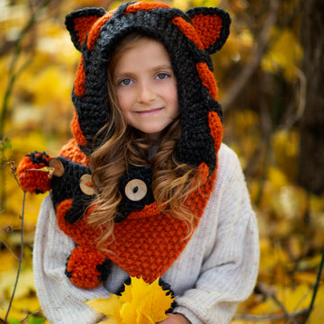 Foxy Hooded Scarf
