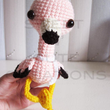 Amigurumi Lola the Flamingo