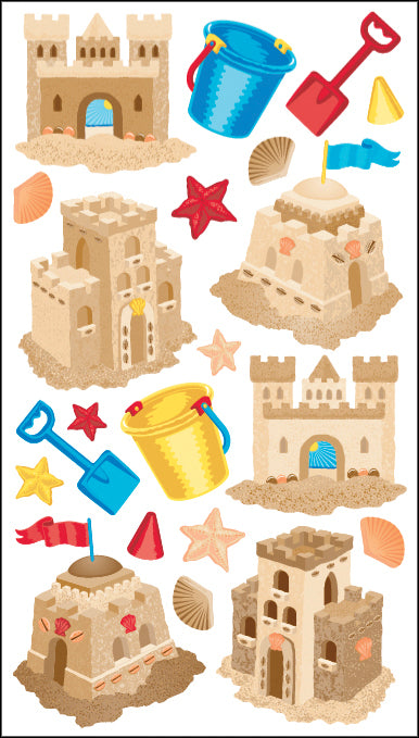 Sticko Stickers - Sand Castles