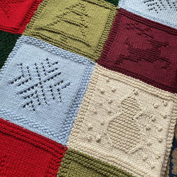 Christmas Patchwork Blanket