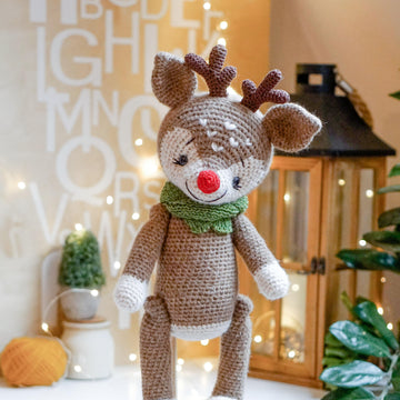 CROCHET Reindeer pattern by Polushkabunny