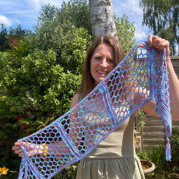 Ocean Coral Scarf