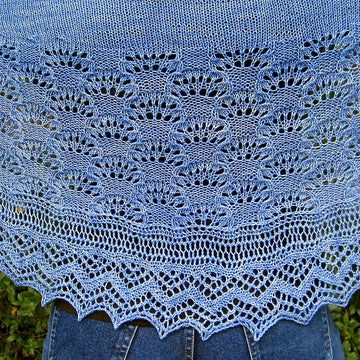Pitlochry Long Wingspan Shawl