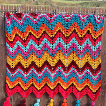 Retro Dazzler Blanket