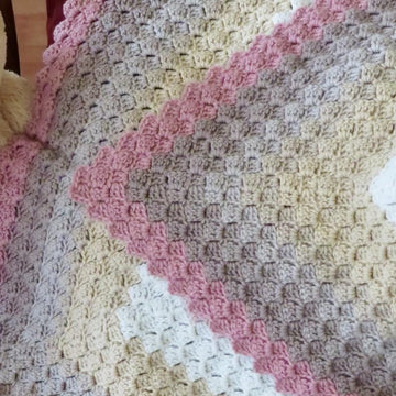 Nap Time Mandala Baby Blanket - Lion Brand Mandala (DK Weight)