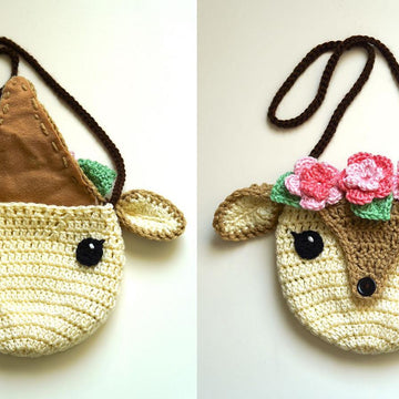 Floral Deer Bag