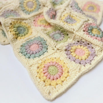 Pastel Harmony Baby Blanket