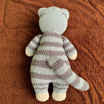 Tabby Cat Amigurumi Doll Plushie