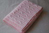 DK Cable Baby Blanket