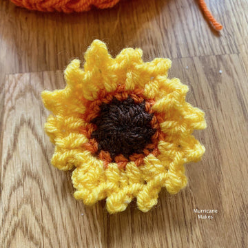 Sunflower Wall Hanging & Brooch