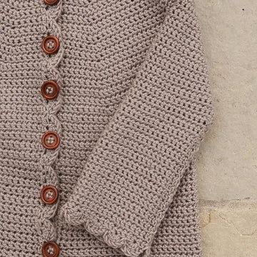 Alvina Bloomer and Cardigan Baby Set