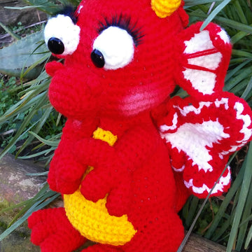 Dragon crochet pattern
